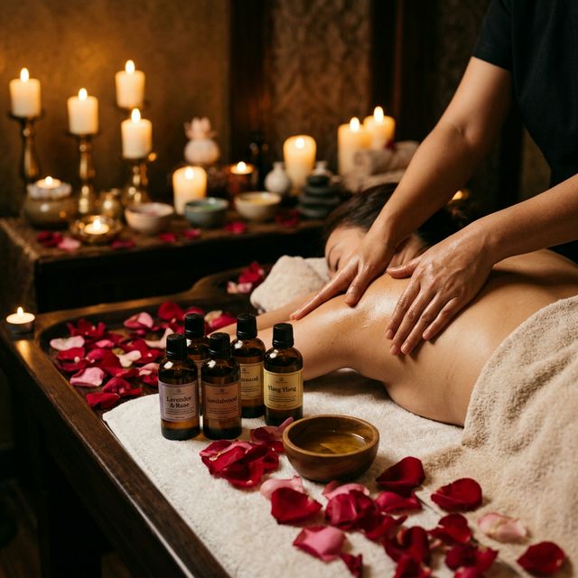 Aromatherapy session